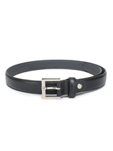 Womens BLACK Solid Belt ALYWBLT6MB